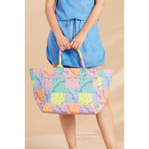 Borsa chiusura con zip mix bandana Noidinotte