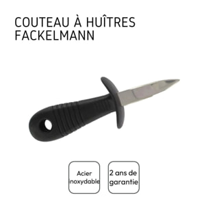 Ensemble de 2 Couteaux à huîtres 15,5 cm Fackelmann