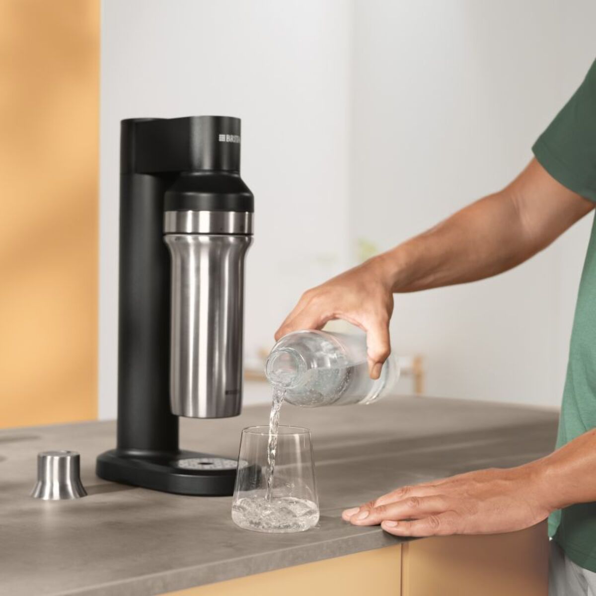 Bouteille BRITA pack 2 bouteilles 1L en verre sodaTRIO