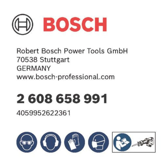 Jeu de 5 lames de scie sabre PRO Medium-Thick Metal precise S937BEF - 150 mm - BOSCH - 2608658991