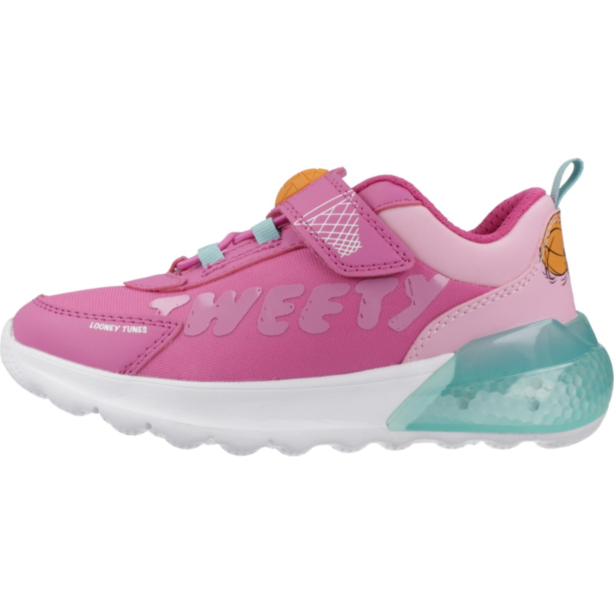 Zapatillas Niña de la marca GEOX  modelo J ACTIVART ILLUMINUS ROSA