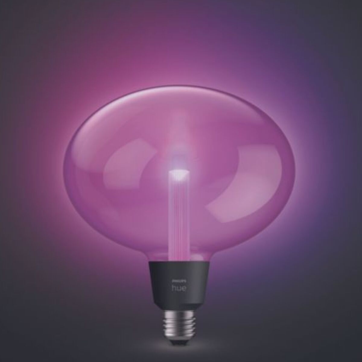 Ampoule LED connectée PHILIPS HUE W&C E27 Elipse Deco