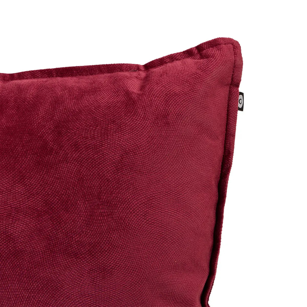 Coussin Lilou rouge grenat 55x55cm