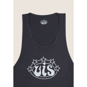 Canotta Uomo Regular in Cotone Stile Boxe VIS