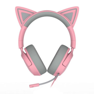 Casque gamer RAZER KRAKEN KITTY V3 X QUARTZ
