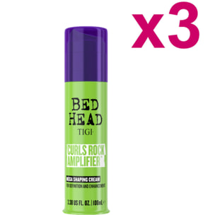 TIGI Kit Bed Head Curls Rock Amplifier 3 Pezzi x 100ml