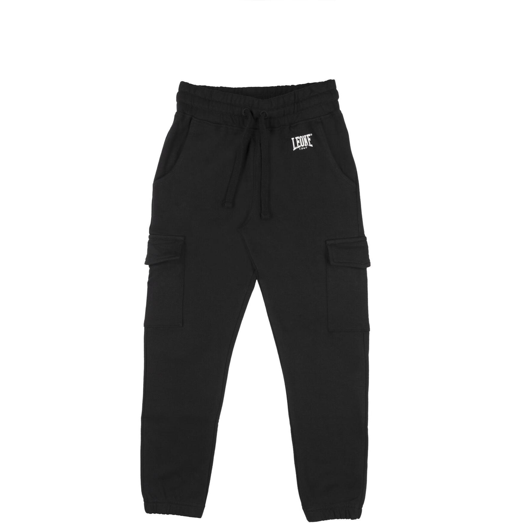 Pantalone invernale da bambino cargo in felpa "Basic"