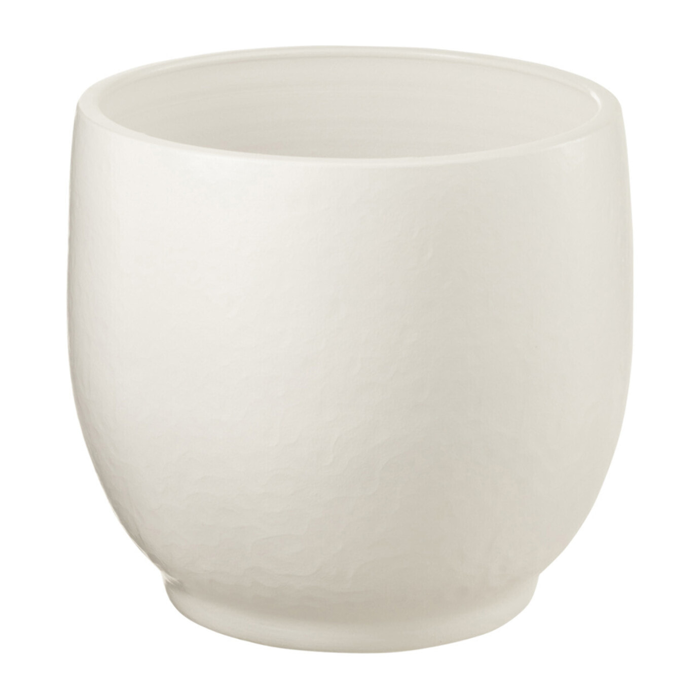 J-Line cachepot Ying - céramique - blanc - small - Ø 29.00 cm