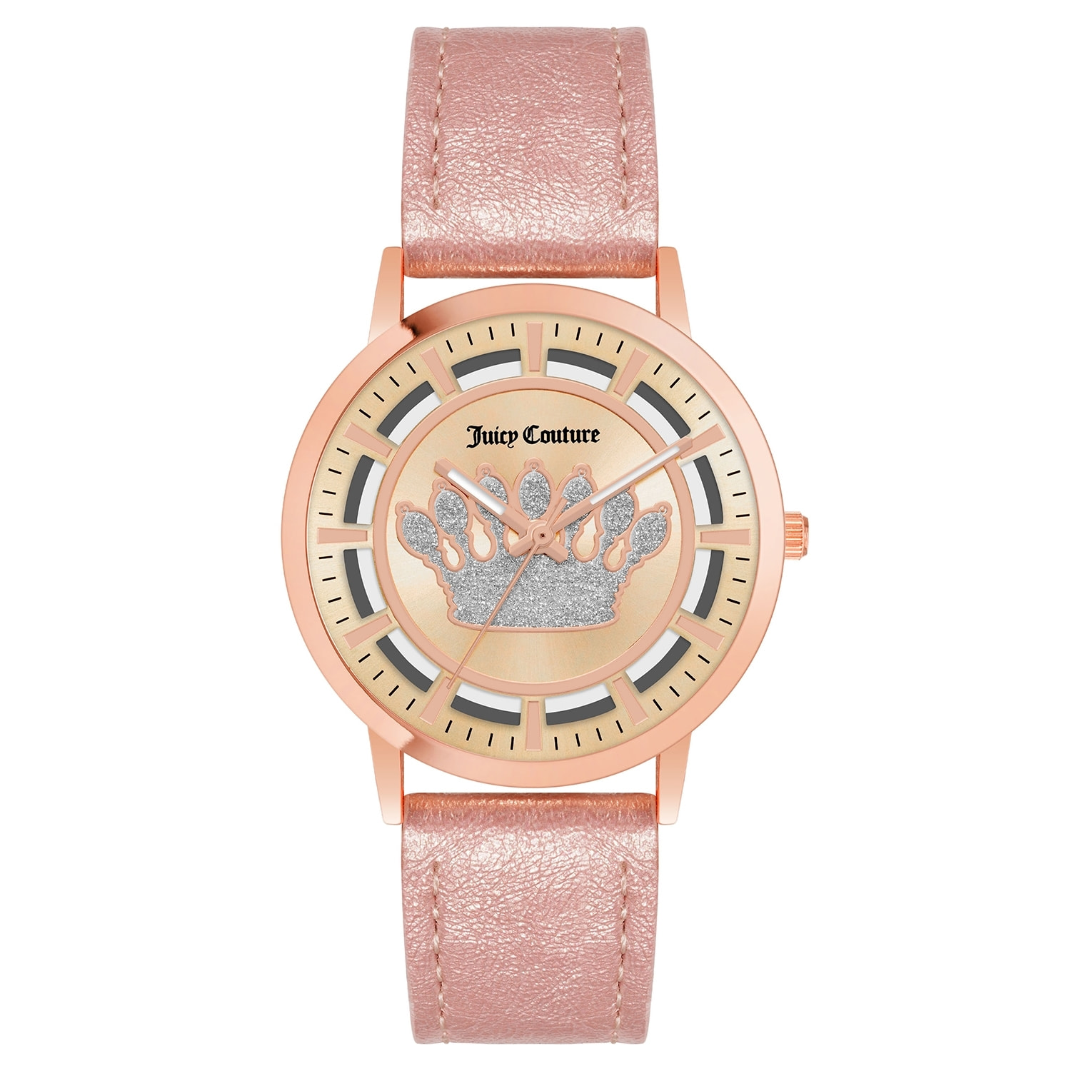 Reloj Juicy Couture JC1344RGPK Mujer Analogico Cuarzo con Correa de Polipiel