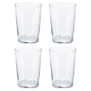 Set di 4 bicchieri bistro maxi 510cc