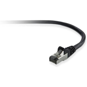 Adaptateur Ethernet BELKIN 5M Droit CAT6 Noir A3L981BT05MBKHS