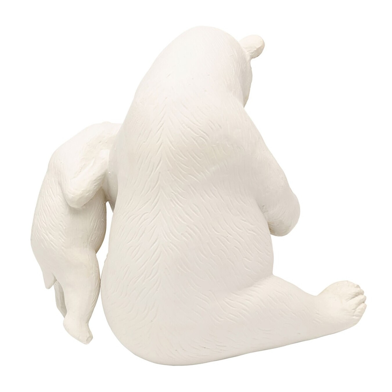 Déco ours lecture beige Kare Design