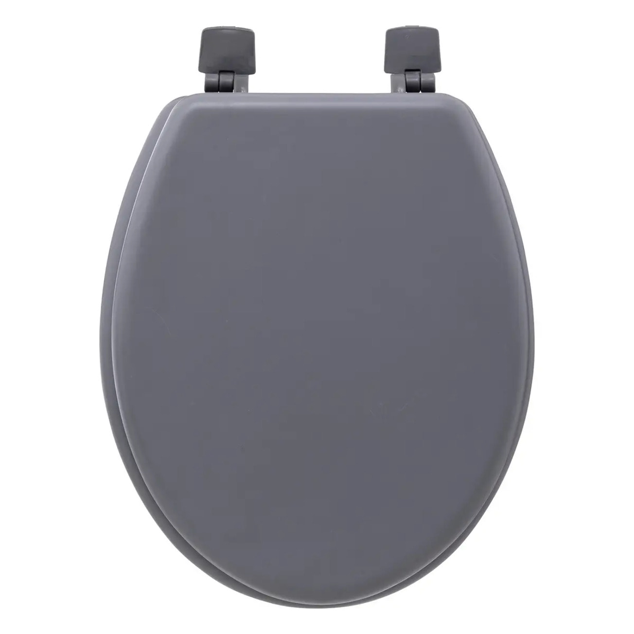 Abattant WC "Colorama" gris en bois laqué