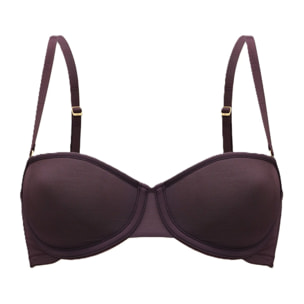 Reggiseno Sheer Opaque Bandeau Bra