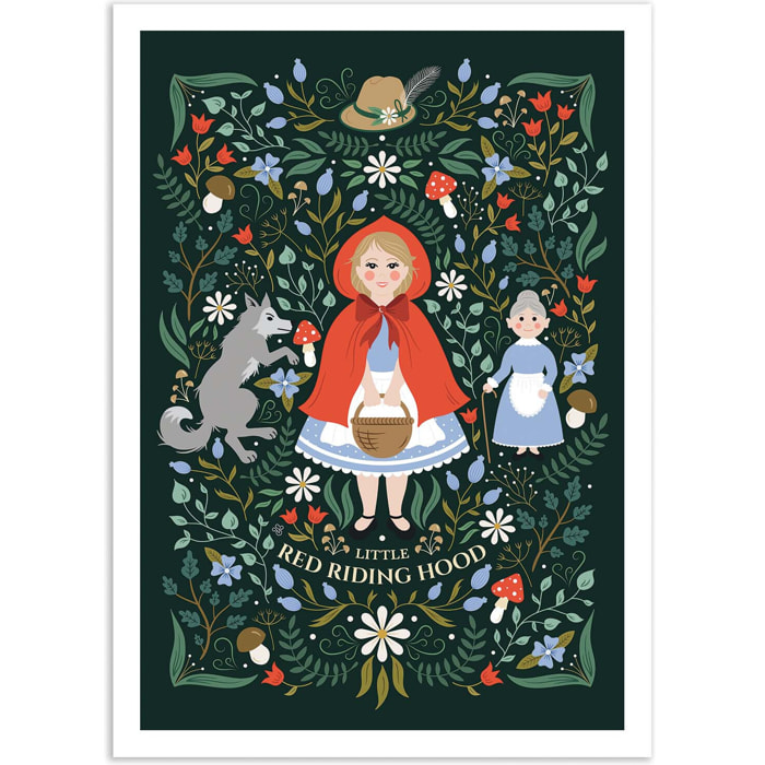 Affiche - Red Riding hood - Vesna Skorshnek