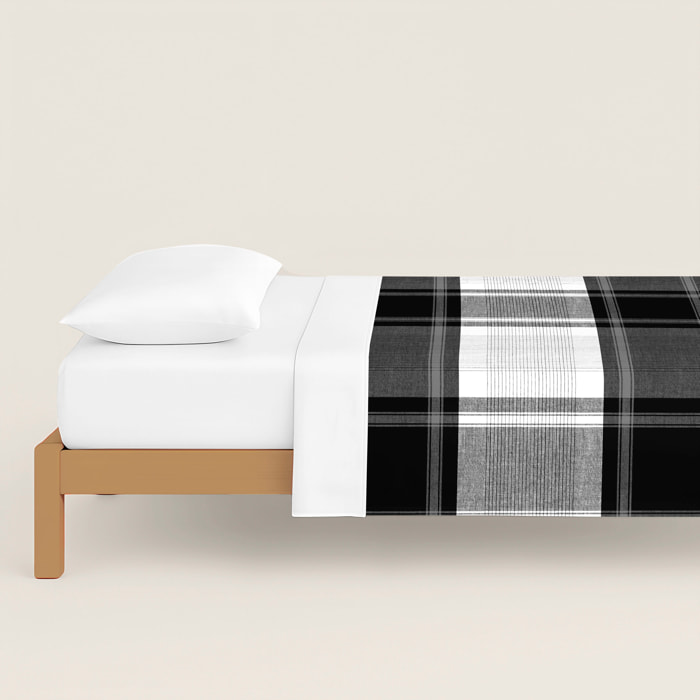 Naturals - Funda Nórdica Estampada 2/3 piezas - 100% Algodón - Check
