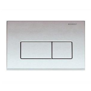 Plaque de déclenchement Kappa 50, double touche, chrome  (115.119.11.1)