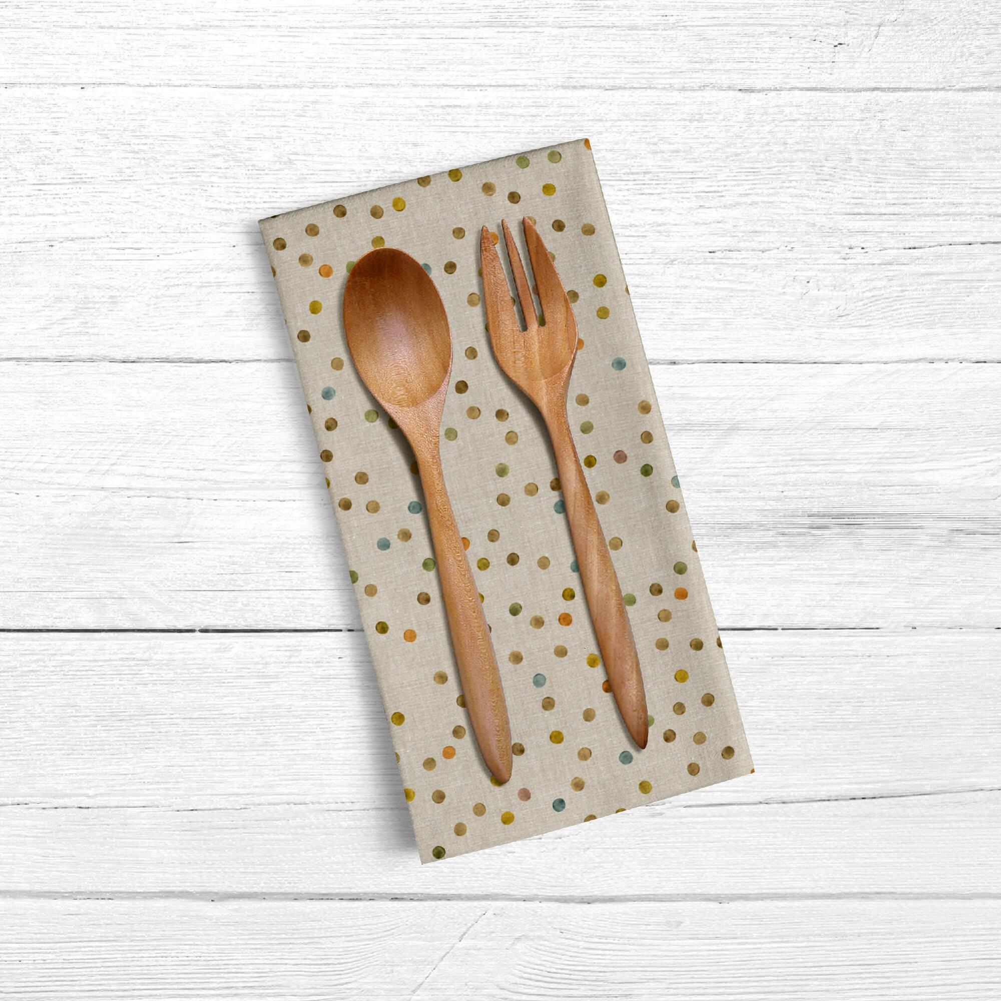 Pack de 2 torchons de cuisine Alessia 4 100% coton 45x70 cm