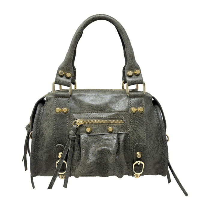 Borsetta a Mano in Vera Pelle Made in Italy