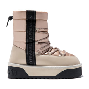 Botas de Mujer con Forro Interior de Pelo Nordic V.2 Bomb en Beige D.Franklin
