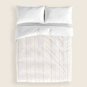 Funda Nórdica Estampada - Cierre Solapa - 100% Algodón - Incluye 1/2 Fundas de Almohada - Puntades