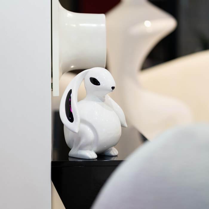 Déco lapin lunaire blanc Kare Design