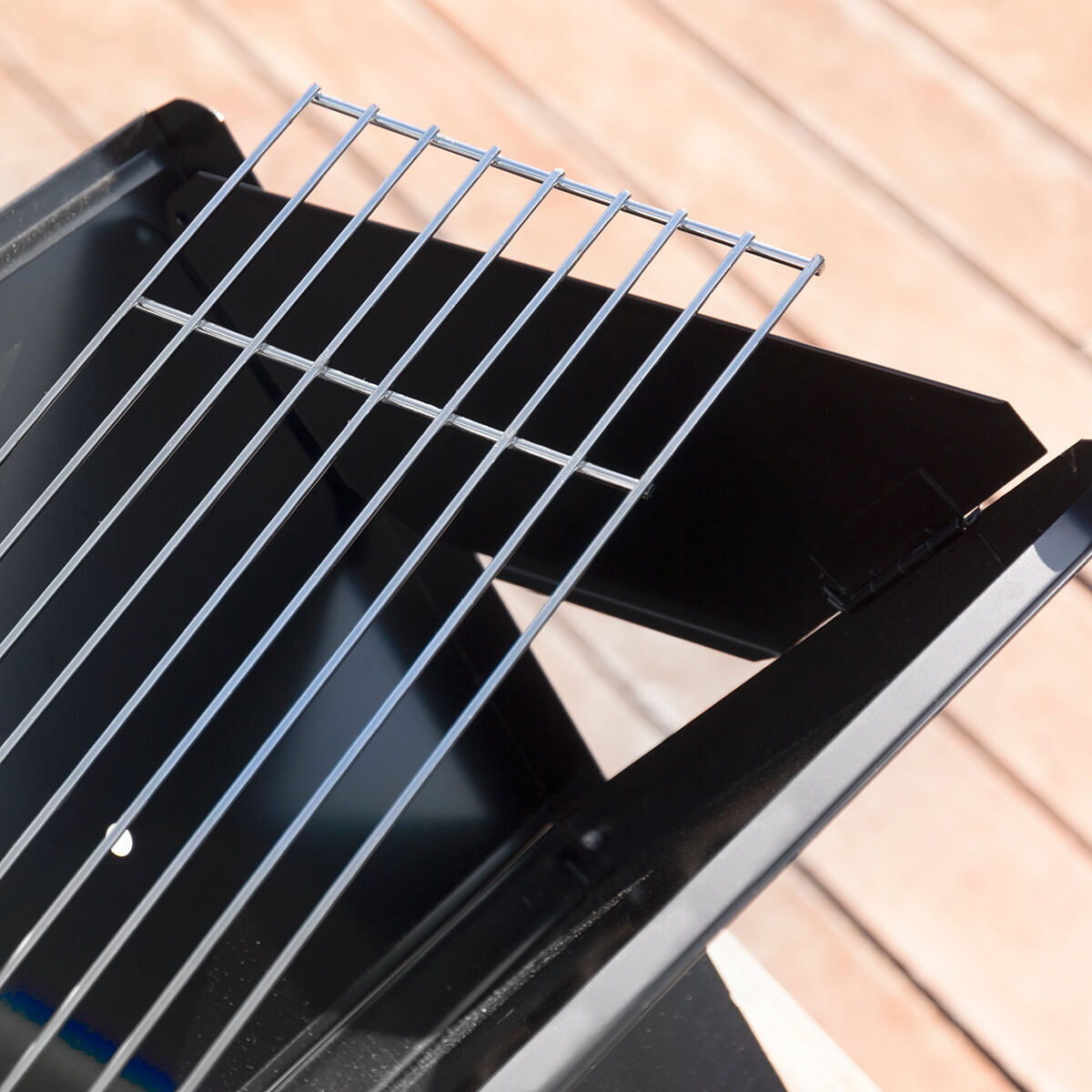 Barbacoa Plegable Portátil para Carbón FoldyQ InnovaGoods