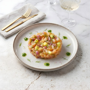 Tartare de saumon fumé - Barquette 450g