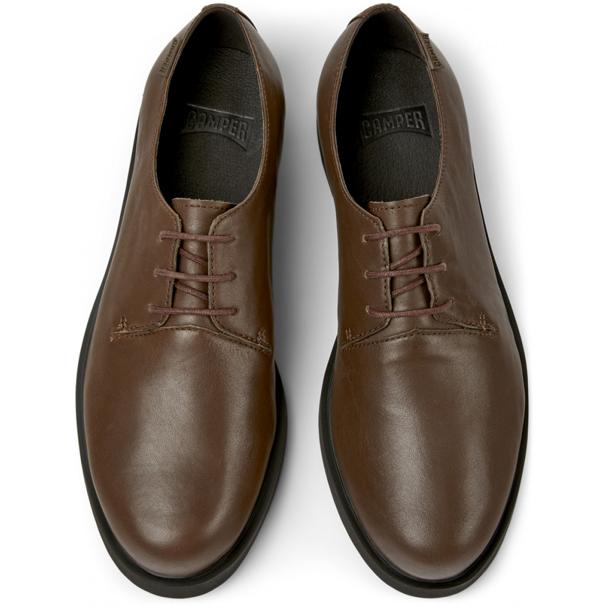 CAMPER Iman - Zapatos de cordones Burdeos Mujer