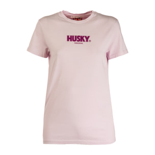 HUSKY t-shirt donna rosa