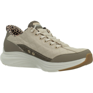 Sneakers De  Mujer 183015 Beis