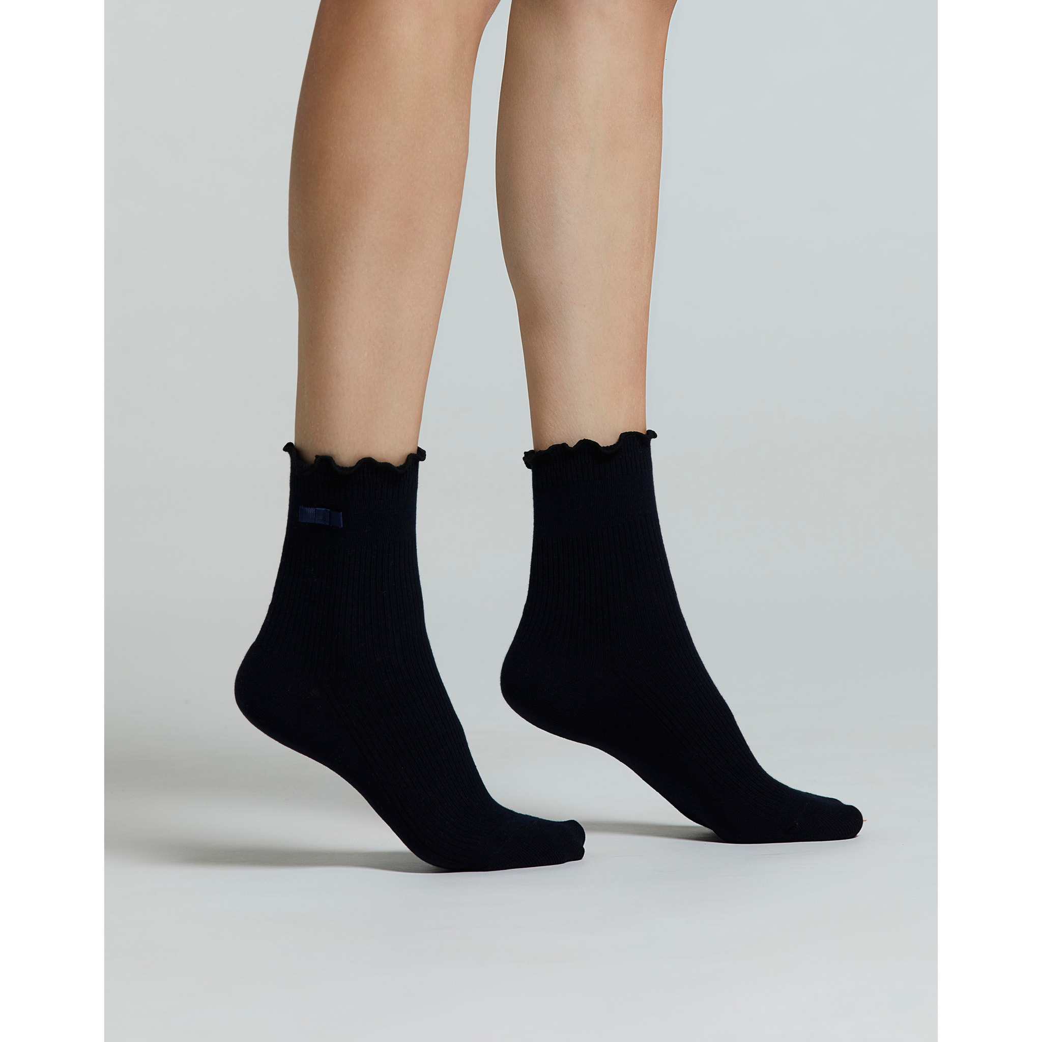 CALZA COTONE SOFORA CON FIOCCO