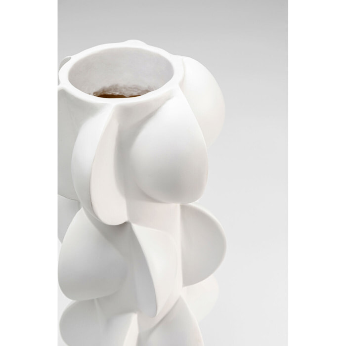 Vase Viento 35cm blanc Kare Design