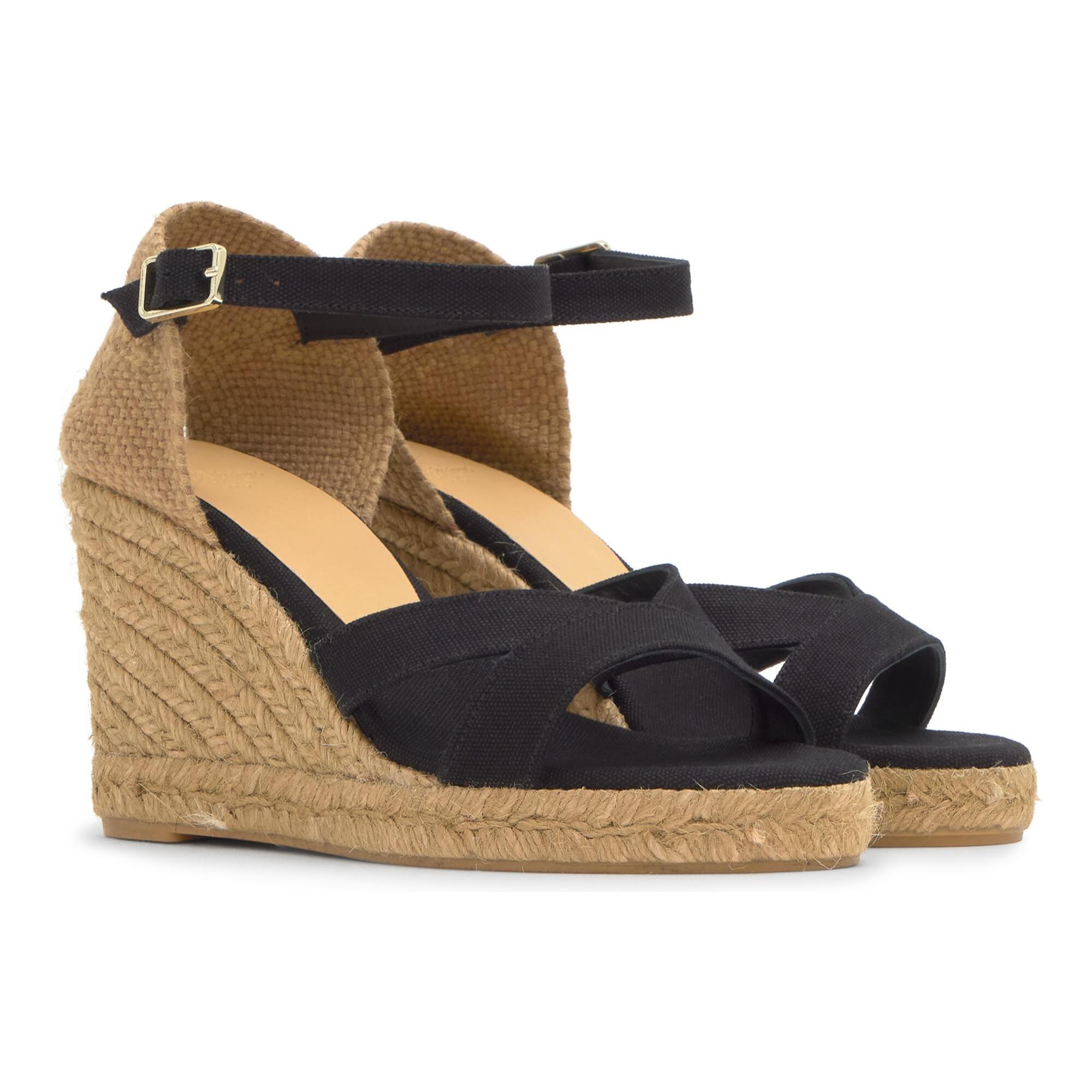 Sandalia Bruna cuña de yute 9cm