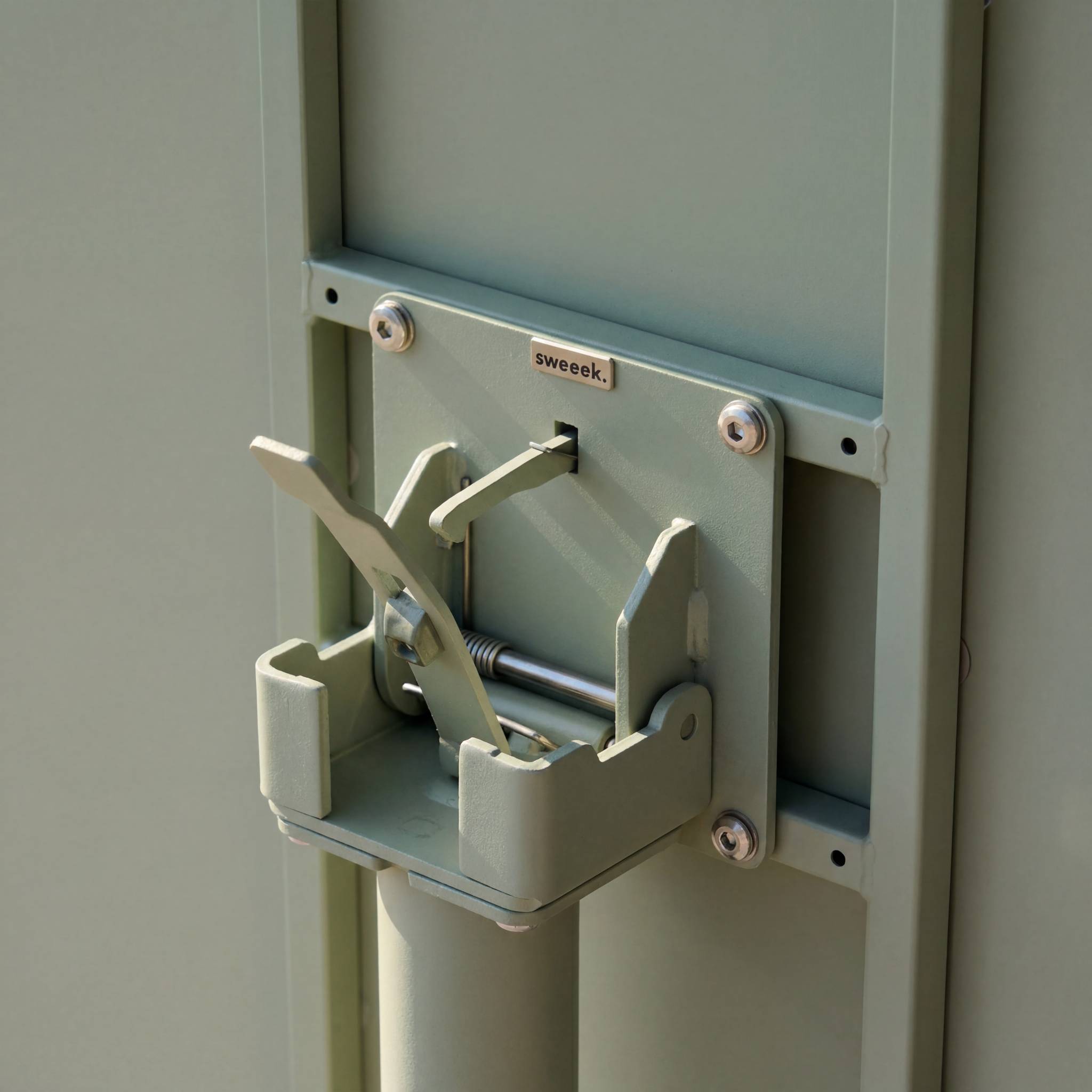 Table de jardin bistrot carrée pliante acier 2 places intérieur/extérieur  CHIARA