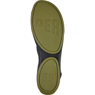 Sandalias - CAMPER Right Nina - Negro - Cuero liso