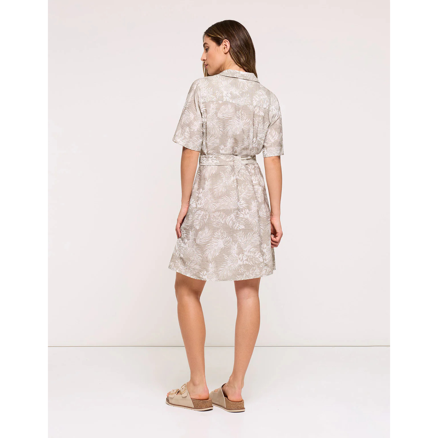 Vestido Corto Caqui Claro - Westil