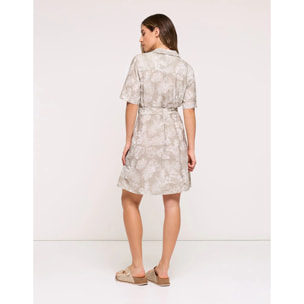 Vestido Corto Caqui Claro - Westil