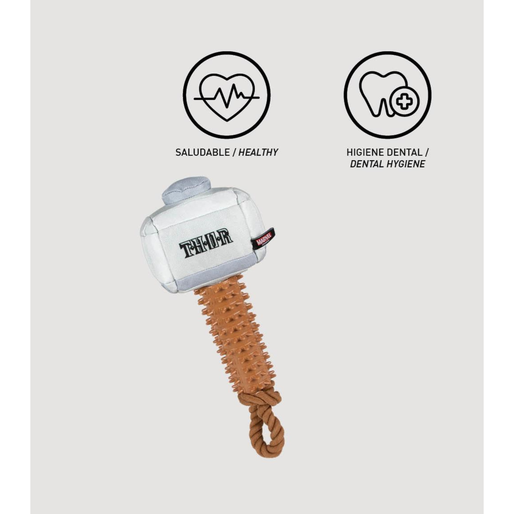 Mordedor para perros tpr diseño thor