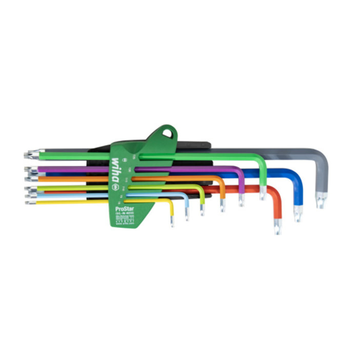Jeu de 9 pcs clés mâles Torx en étui ProStar - WIHA - 46556