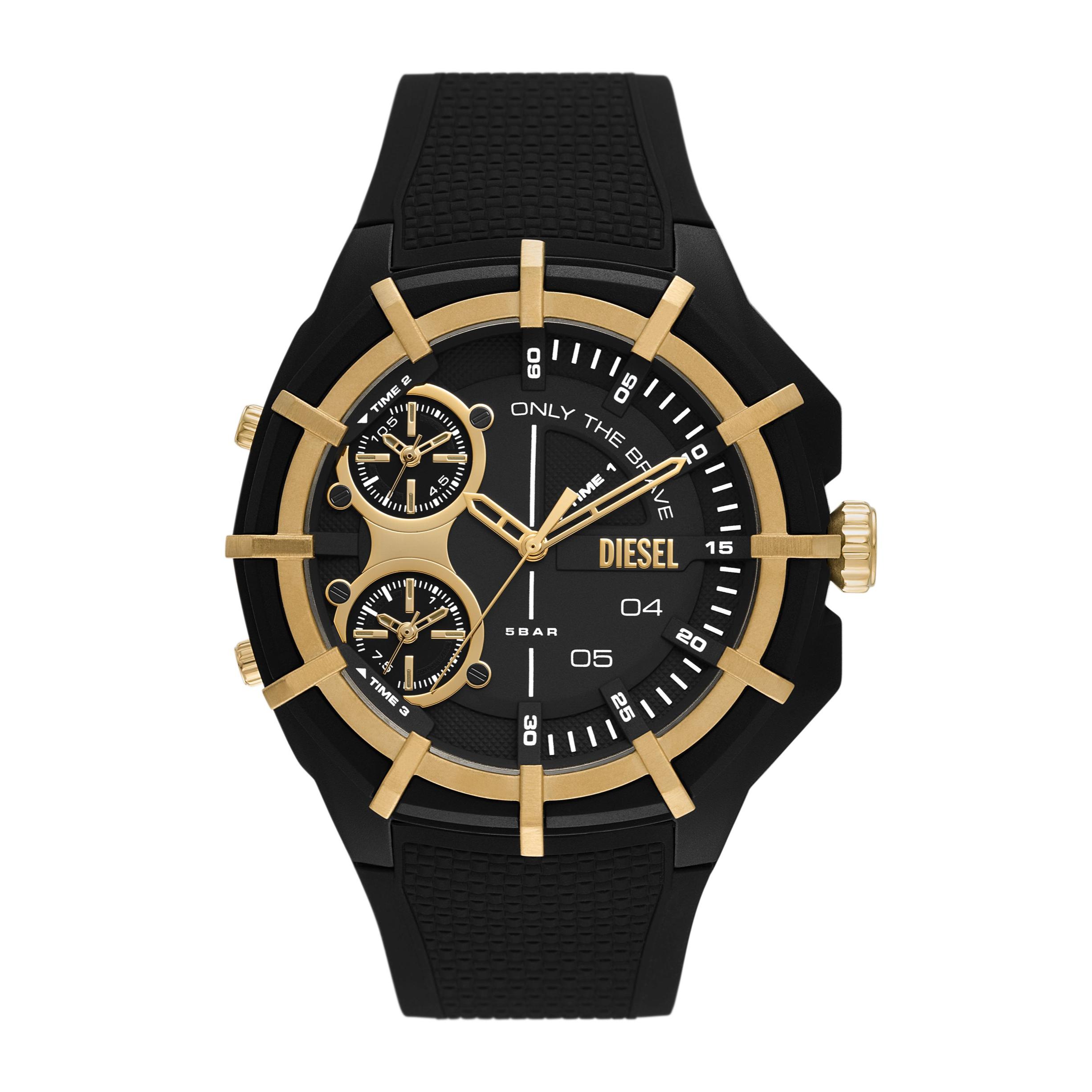 Orologio Diesel FRAMED Silicone Nero