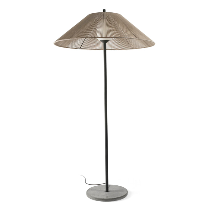 SAIGON OUT C100 Lámpara de pie gris/beige 2M