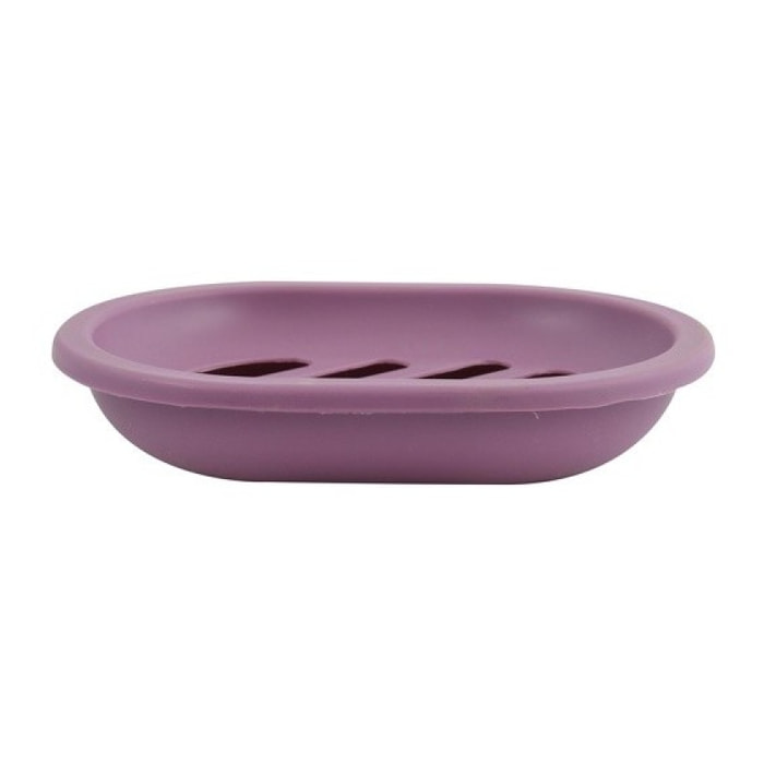 Porte Savon PP Violet MSV 13x9,5x3cm