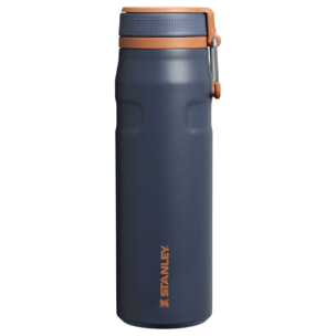 Botella de agua Isotermica Con Pajita - 0,7L - ICEFLOW™ BOTTLE TWIST FLIP 2.0 - Twilight