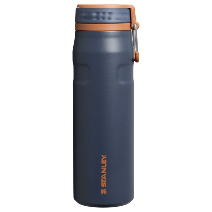 Botella de agua Isotermica Con Pajita - 0,7L - ICEFLOW™ BOTTLE TWIST FLIP 2.0 - Twilight
