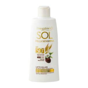 SOL pelli sensibili - Latte solare - protezione molto alta SPF50+