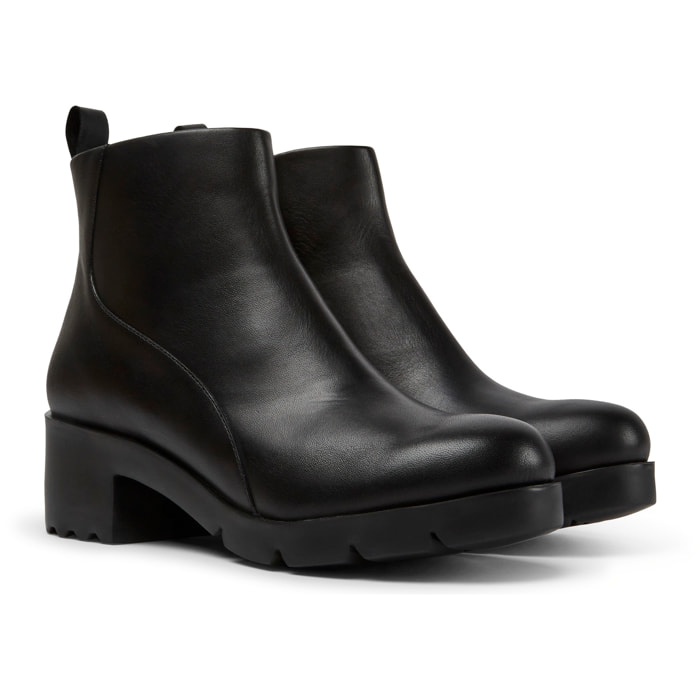 Botines - CAMPER Wanda - Negro - Cuero liso