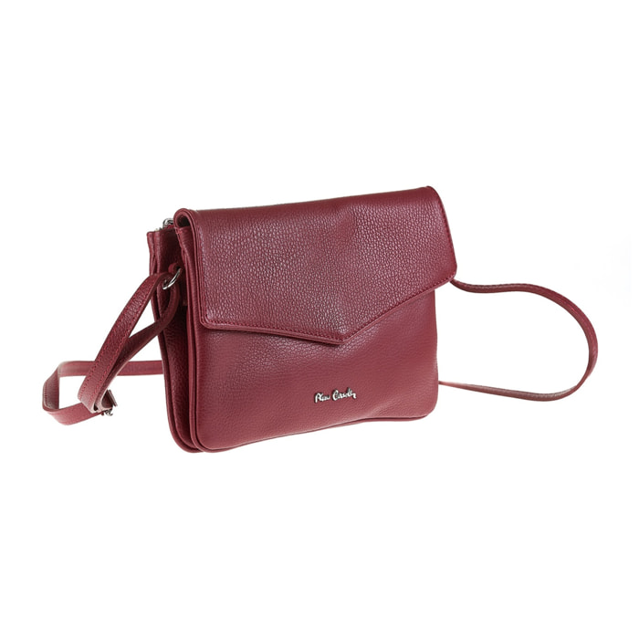 Borsa a tracolla da donna Made in Italy - Modello Seraphina Lux - 100% pelle - 26.0 x 18.0 x 4.0 cm