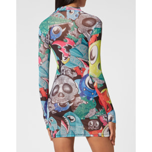 PHILIPP PLEIN Mini Dress LS
