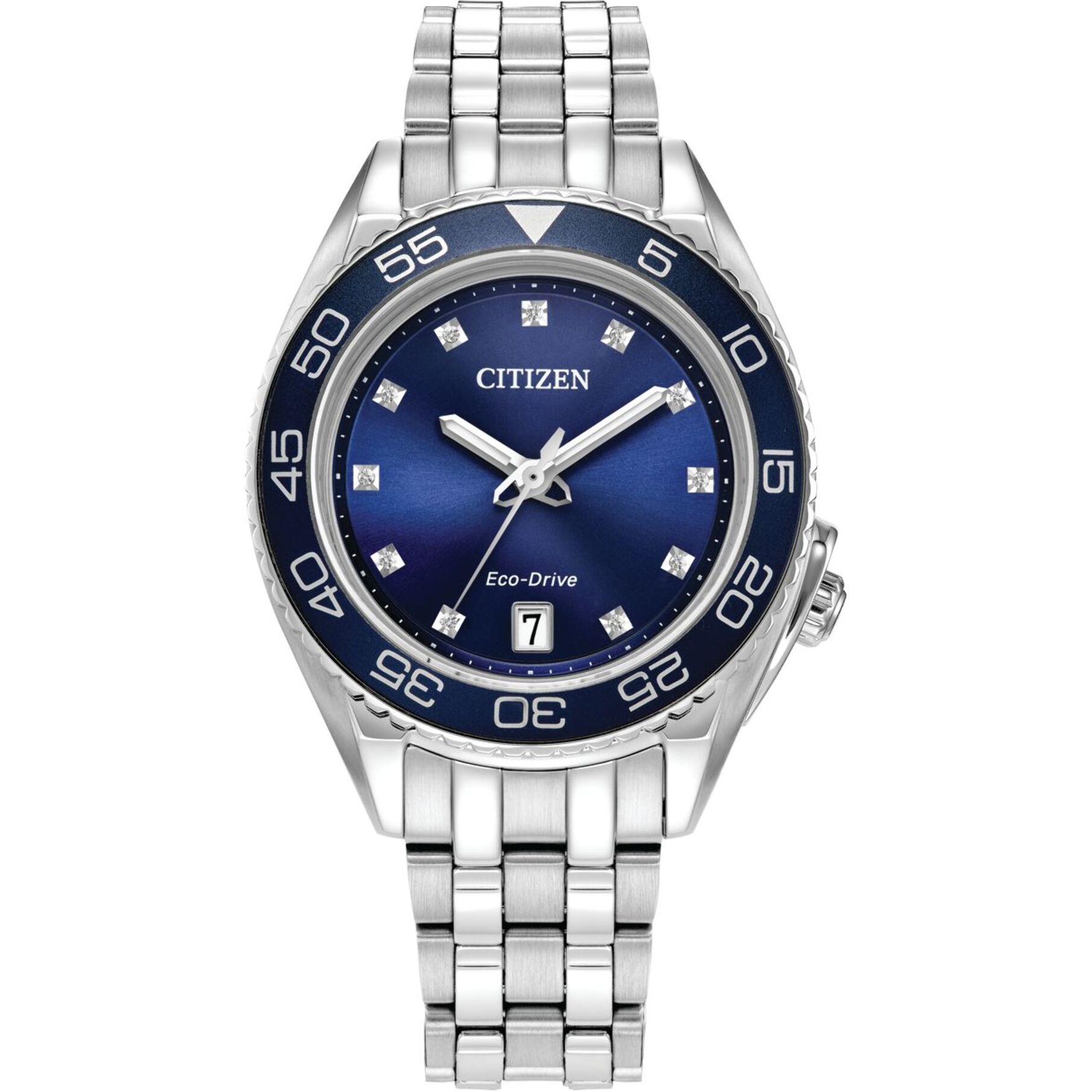 Reloj Citizen FE6160-57L Mujer Analogico Solar con Correa de Acero inoxidable